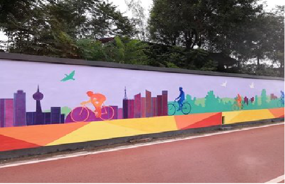  坡头墙体彩绘-围墙