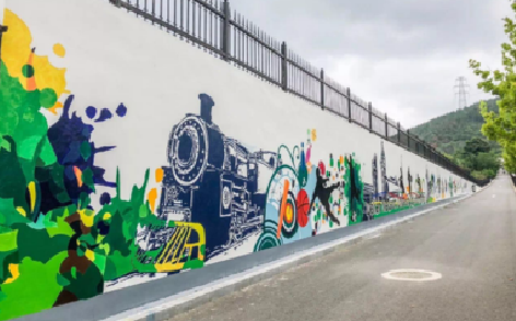  坡头墙绘常见问题分析。