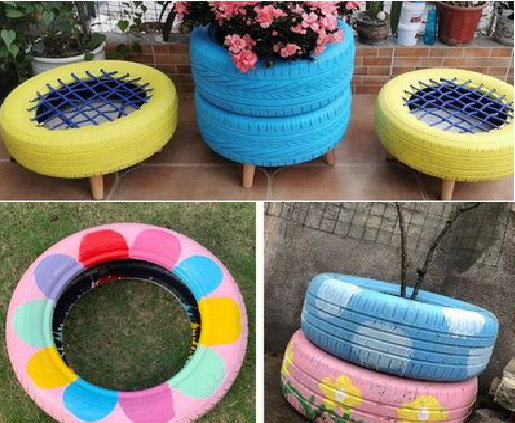  坡头墙体彩绘-变废为宝