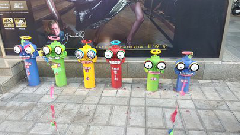  坡头商业区彩绘