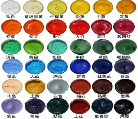 坡头墙绘颜色的选择有讲究。