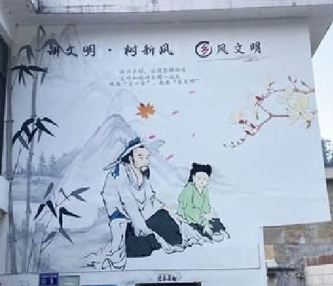 坡头分享几个墙绘保养知识。