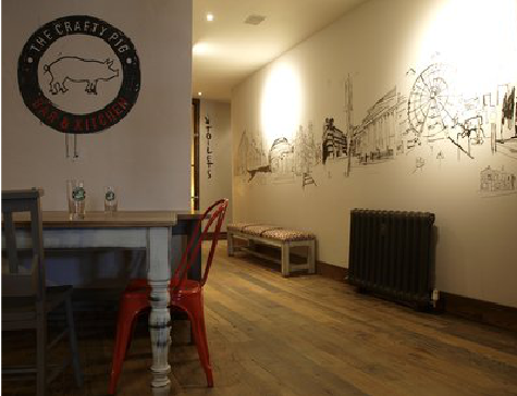 坡头教你判断手绘墙质量的好坏。