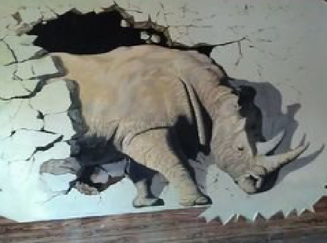 坡头在墙绘中,如何绘制3D效果?